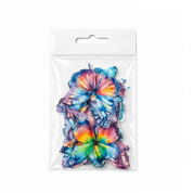 Large Bright Watercolour Butterflies 8 Pack Wafer Paper