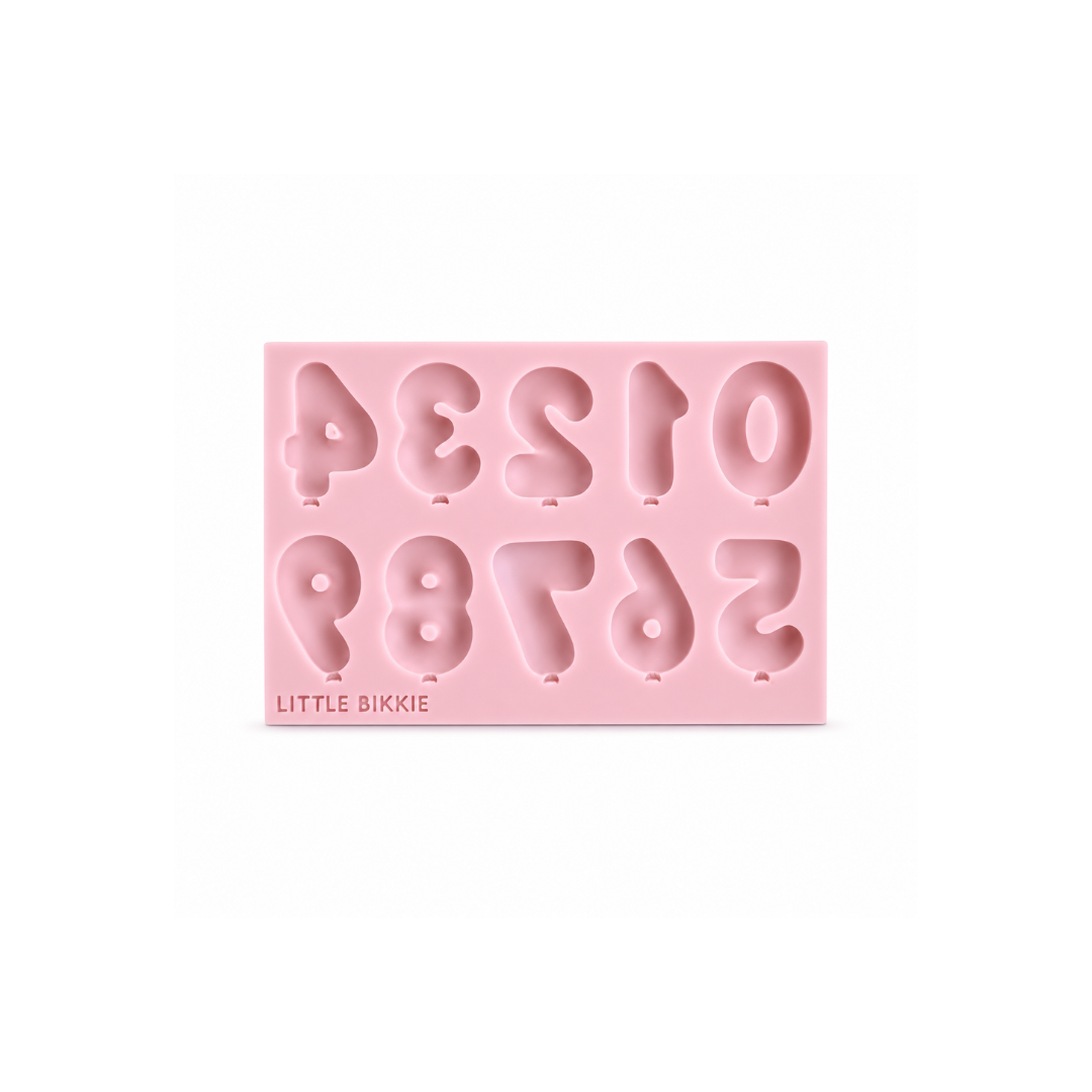 Balloon Numbers Silicone Mould