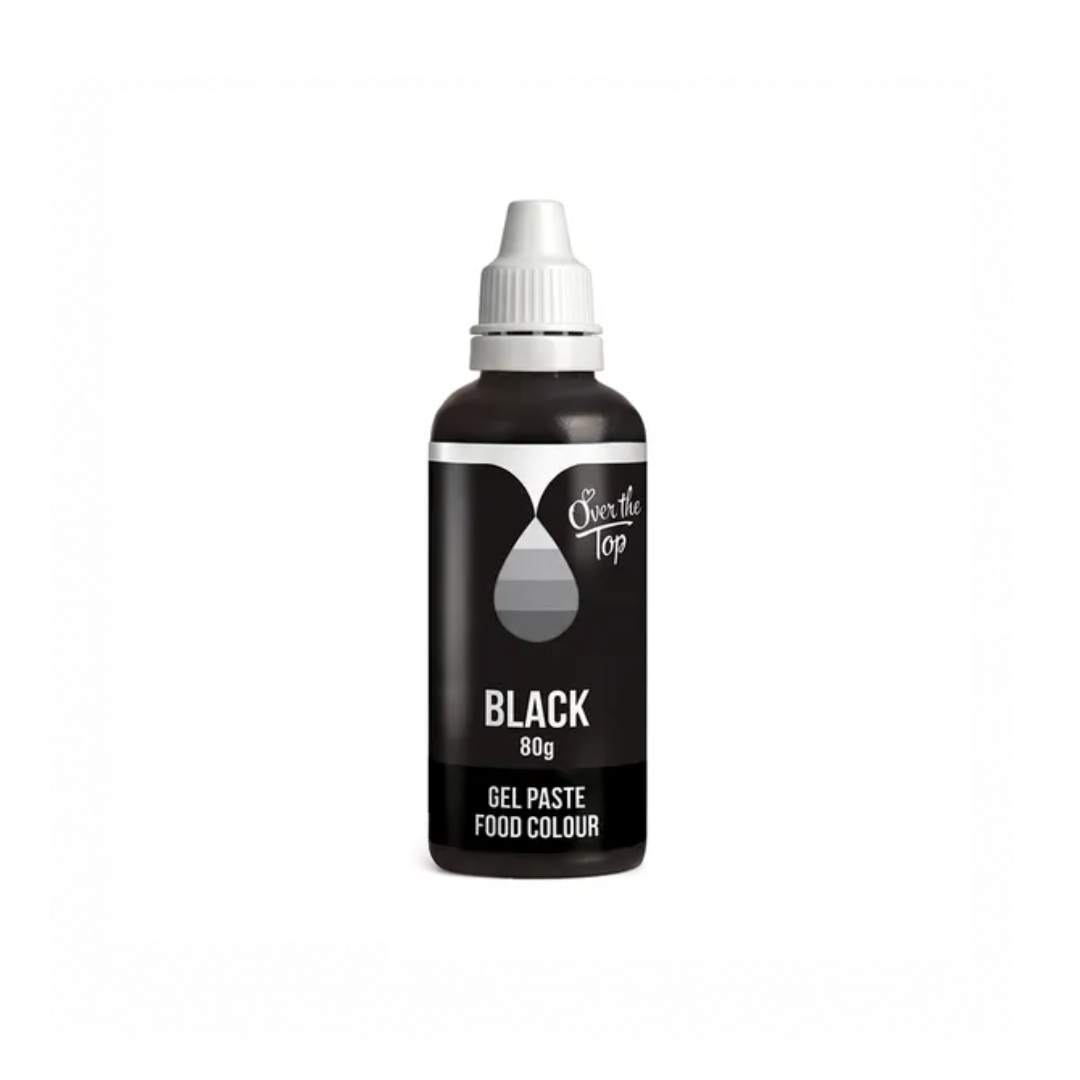 Black Food Gel Colour 80g
