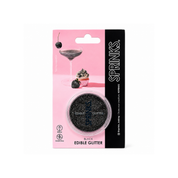 Edible Glitter BLACK 2g
