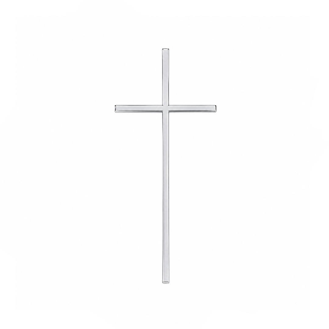 Thin Cross Fropper - Silver