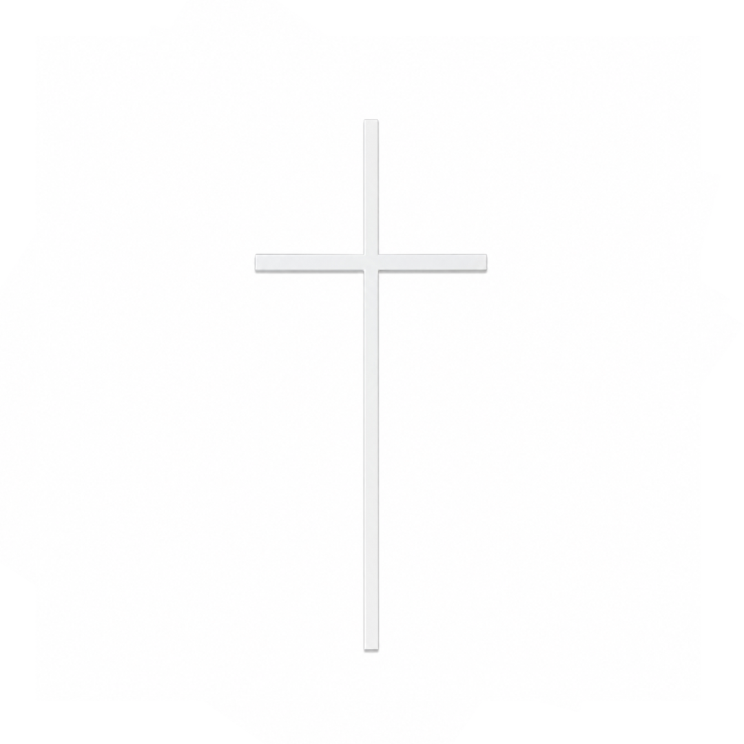 Thin Cross Fropper - White