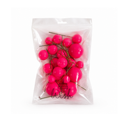 Hot Pink Foam Ball Topper 20 Pack