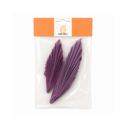 Purple Fan Topper Set 2 Piece