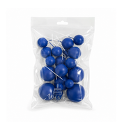 Royal Blue Foam Ball Topper 20 Pack