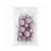 Lilac Foam Ball Topper 20 Pack