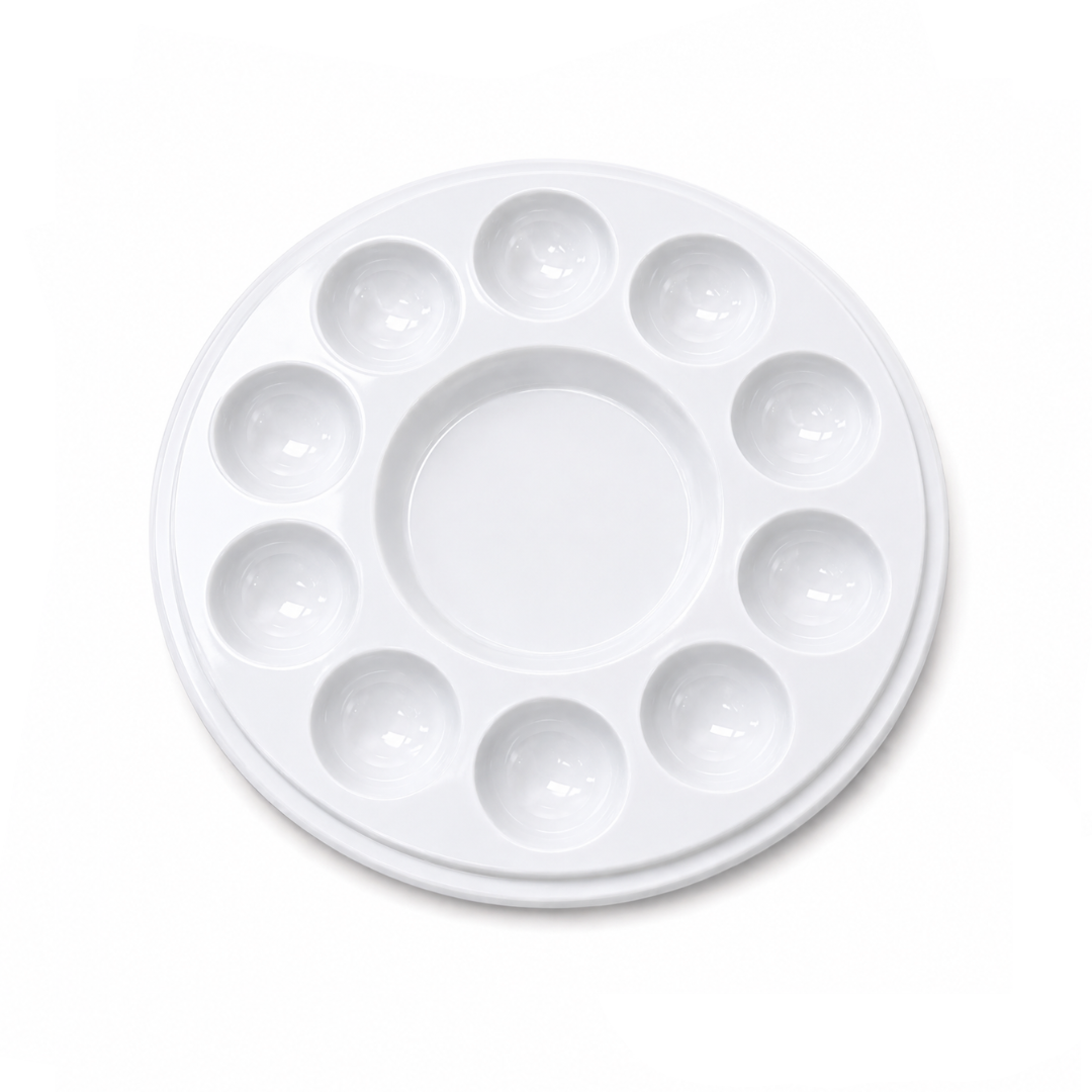 Paint Palette Small 10 well round