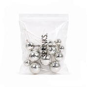 Disco Balls Silver 12pce