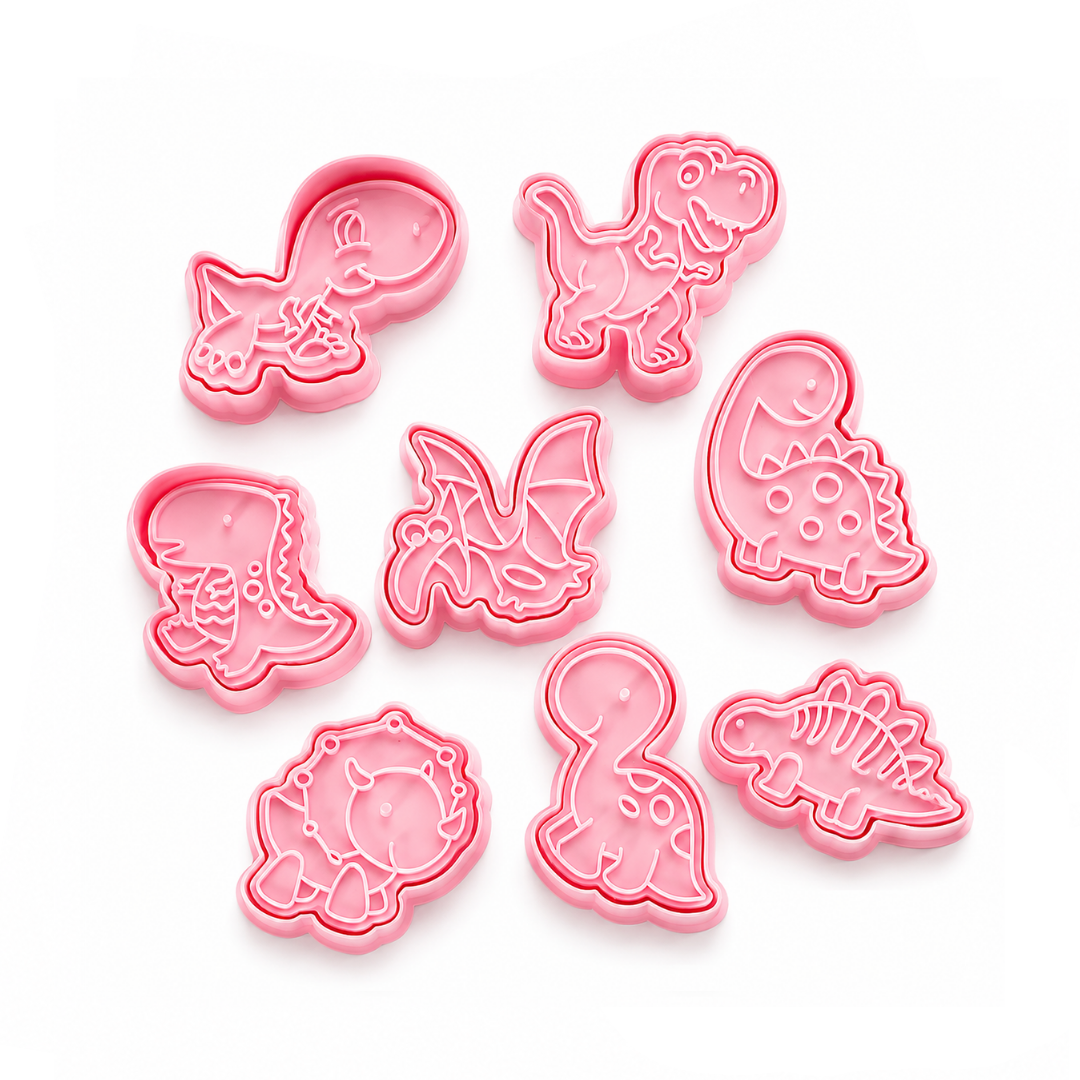 Dinosaurs 8 Cookie Cutter Set