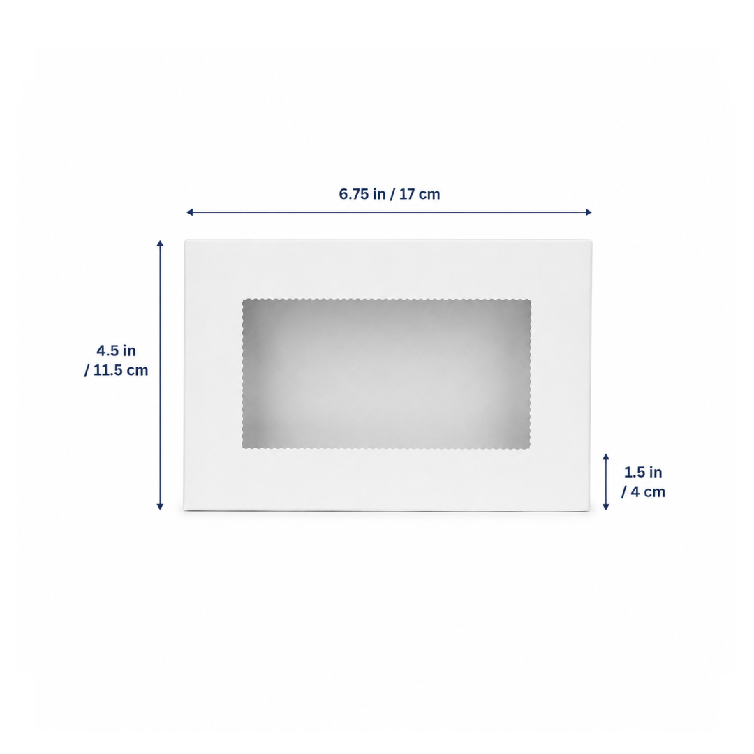 Biscuit Box 2 Biscuit - 17.5cmx11.5cmx4cm