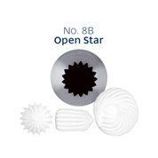 Piping Tip 8B Open Star
