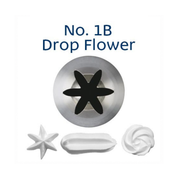 Piping Tip 1B Drop Flower