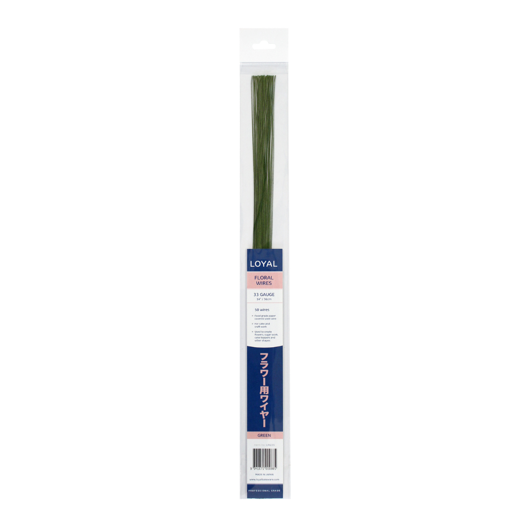 Floral Wire 33g Green