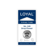 Piping Tip 140 Drop Flower Standard S/S