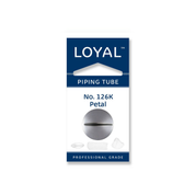 Piping Tip 126K Petal Medium S/S