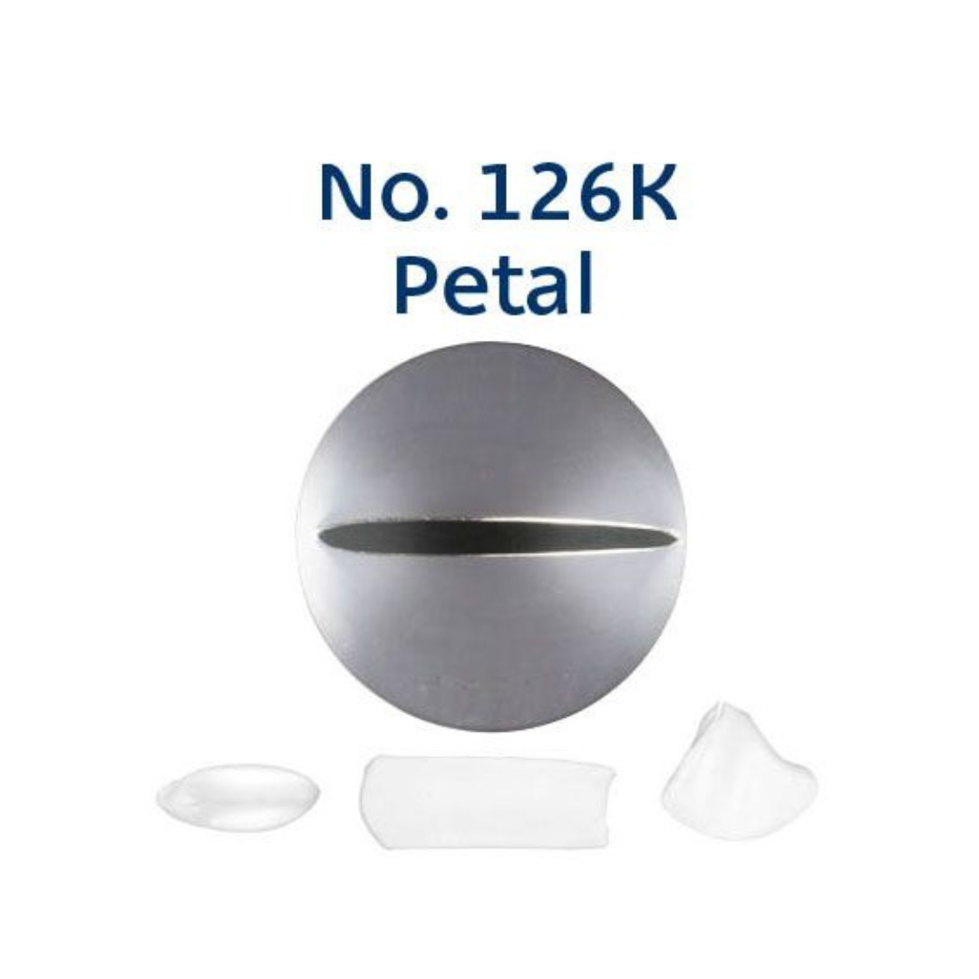 Piping Tip 126K Petal Medium S/S