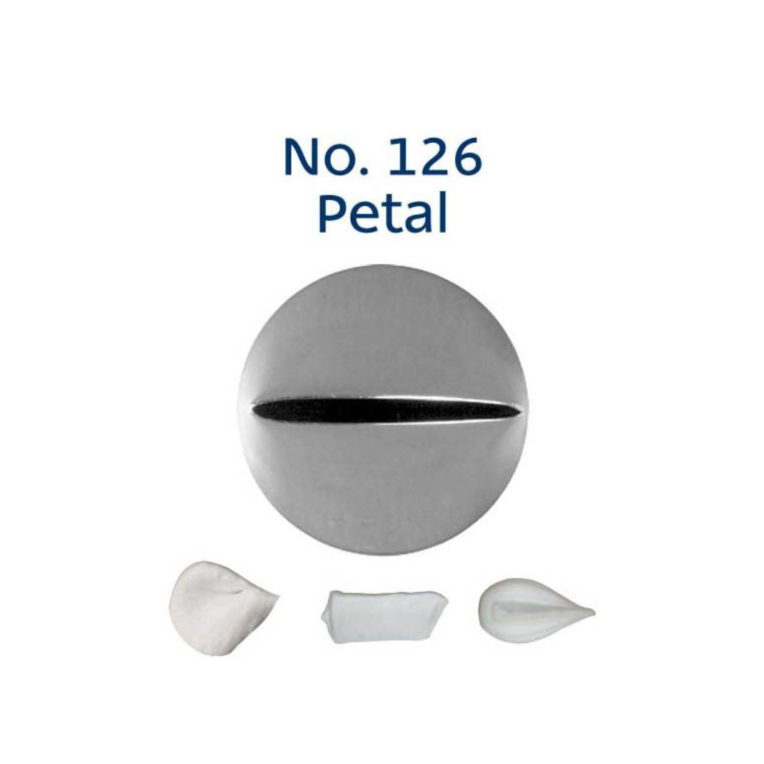 Piping Tip 126 Petal Medium S/S