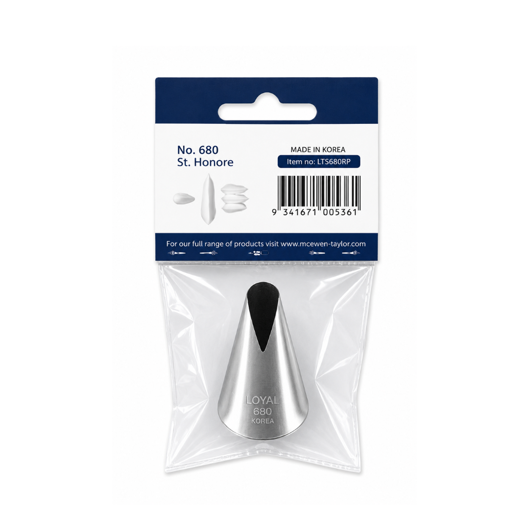 Piping Tip 680 St. Honore Medium/Large S/S