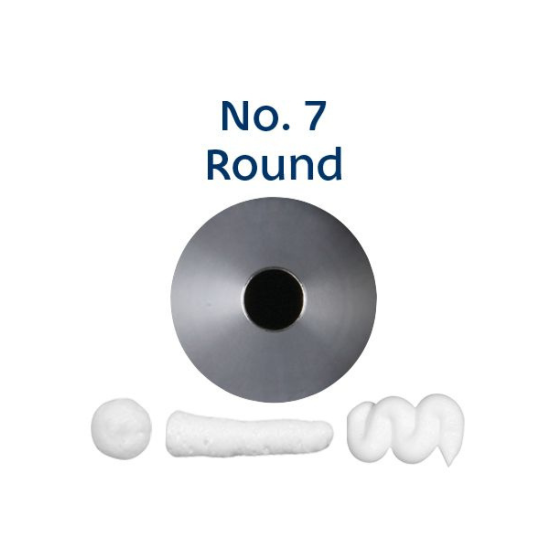 Piping Tip 7 Round Standard S/S