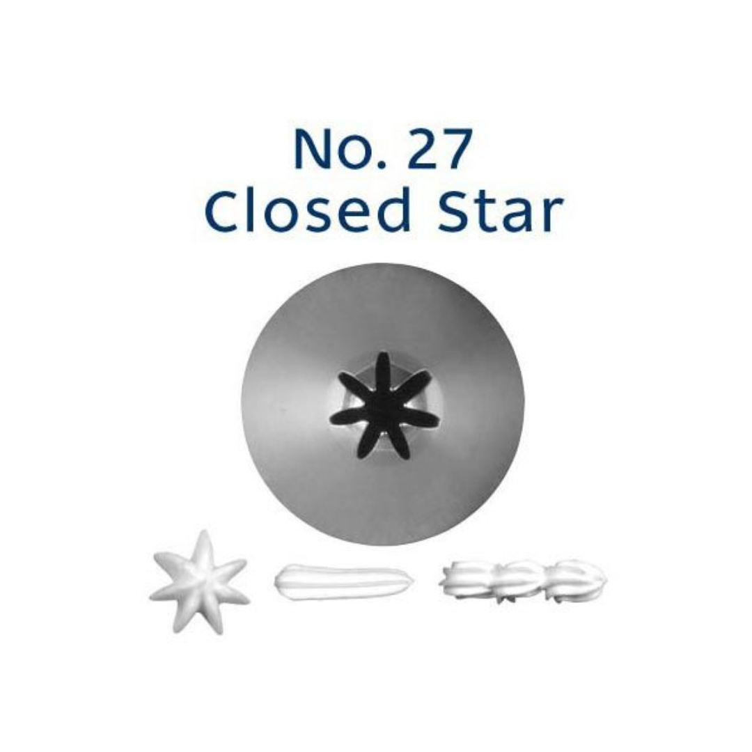 Piping Tip 27 Closed Star Standard S/S
