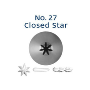 Piping Tip 27 Closed Star Standard S/S