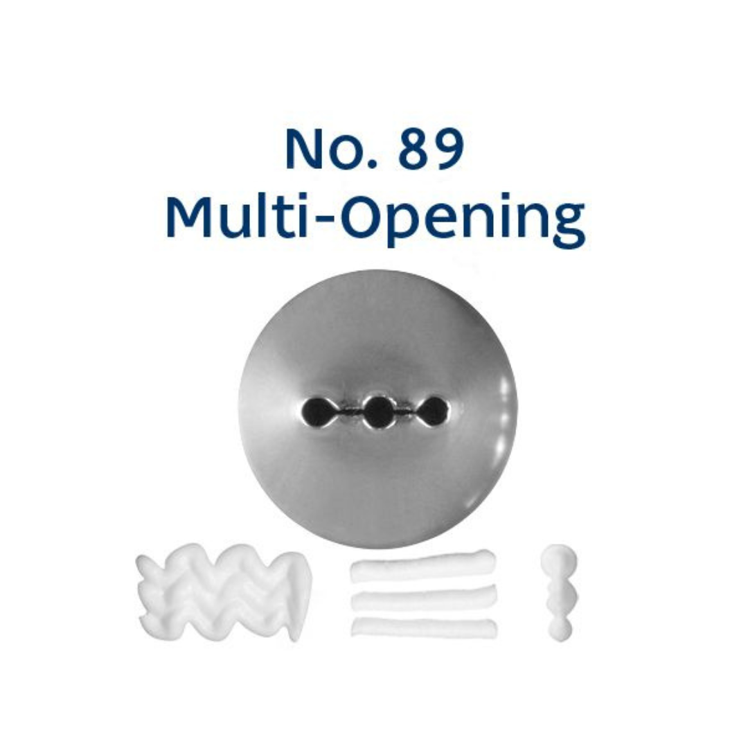 Piping Tip 89 Multi-Opening Standard S/S