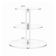 Acrylic Cake Stand 3 Tier
