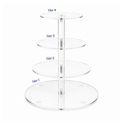 Acrylic Cake Stand 4 Tier