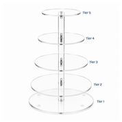 Acrylic Cake Stand 5 Tier