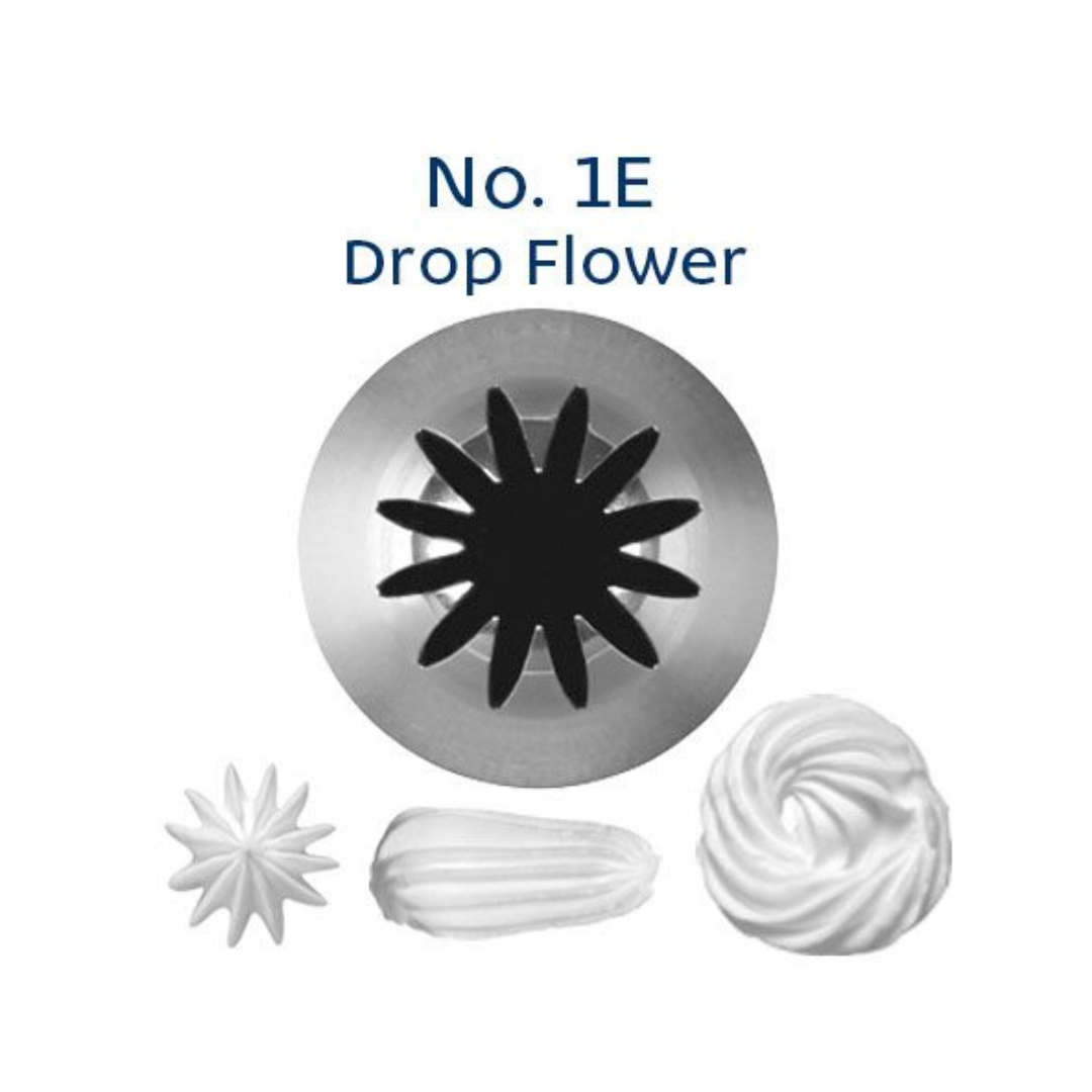 Piping Tip 1E Drop Flower