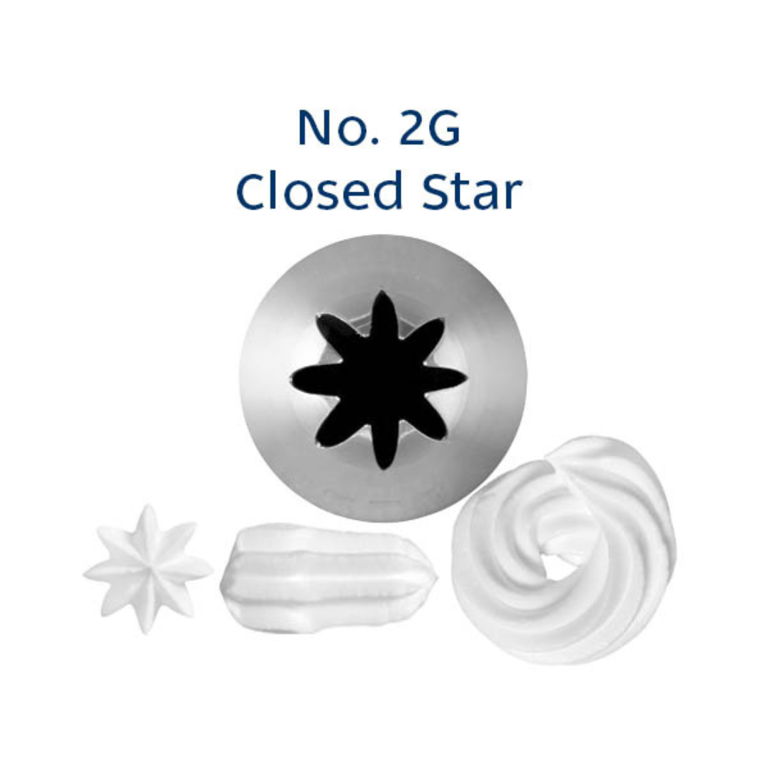 Piping Tip 2G Closed Star Medium