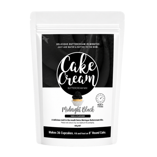 Cake Cream Midnight Black 400g