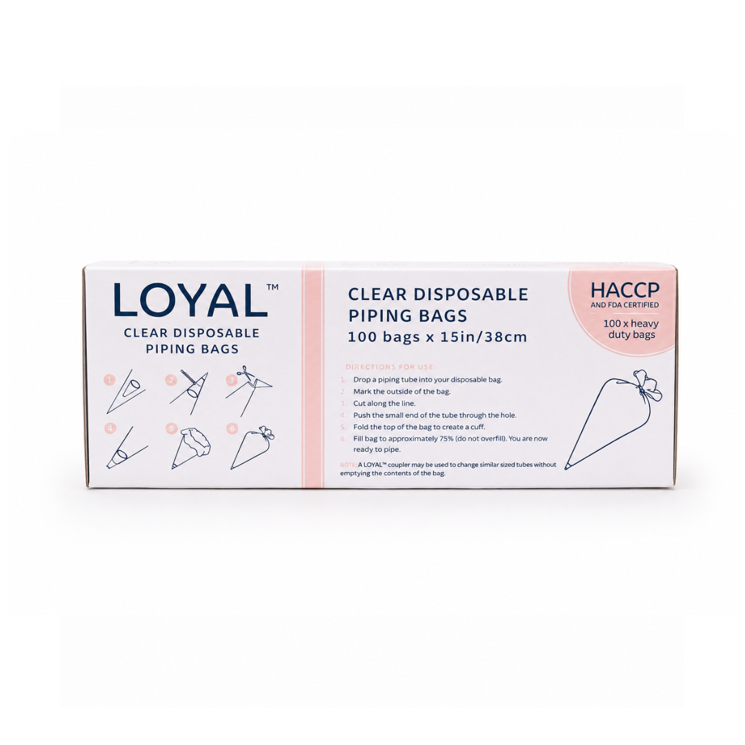 15inch Clear Disposable Piping Bags 100 pack