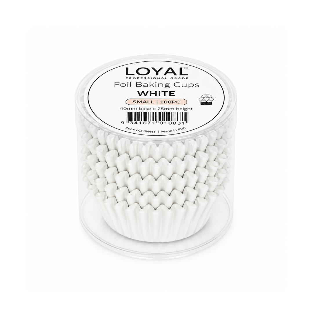 White Baking Cups Small 100 Pack