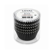 Black Baking Cups Small 100 Pack