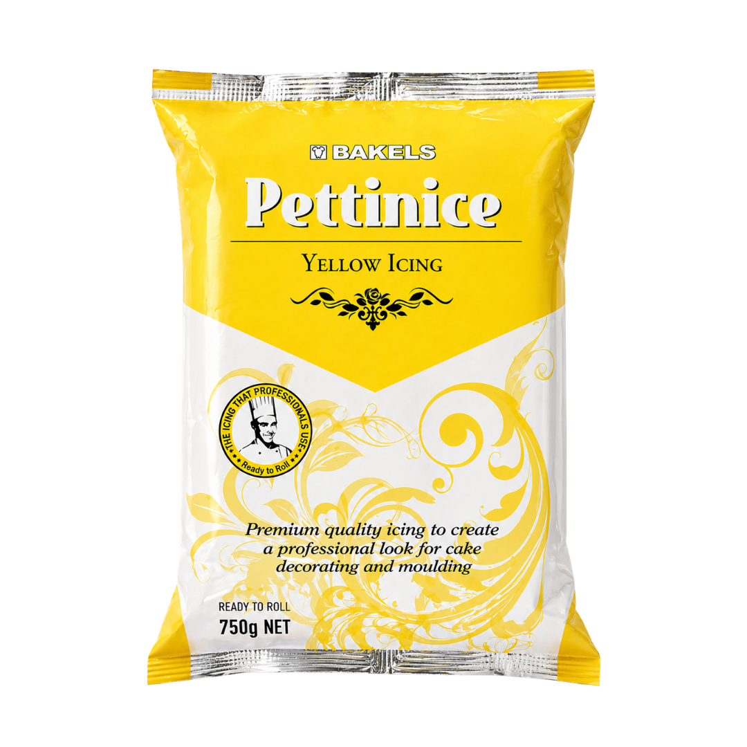 Bakels Yellow Fondant Icing 750g