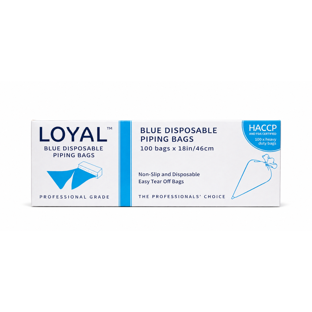 18inch Blue Disposable Piping Bags 100 pack
