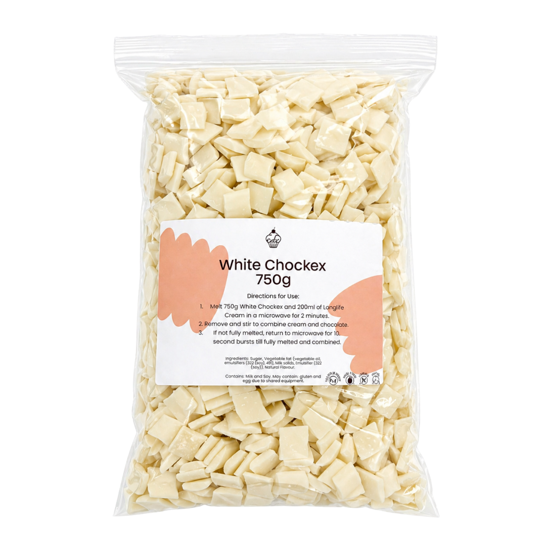Chockex White Buttons 750g