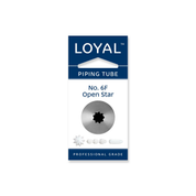 Piping Tip 6F Open Star Medium S/S