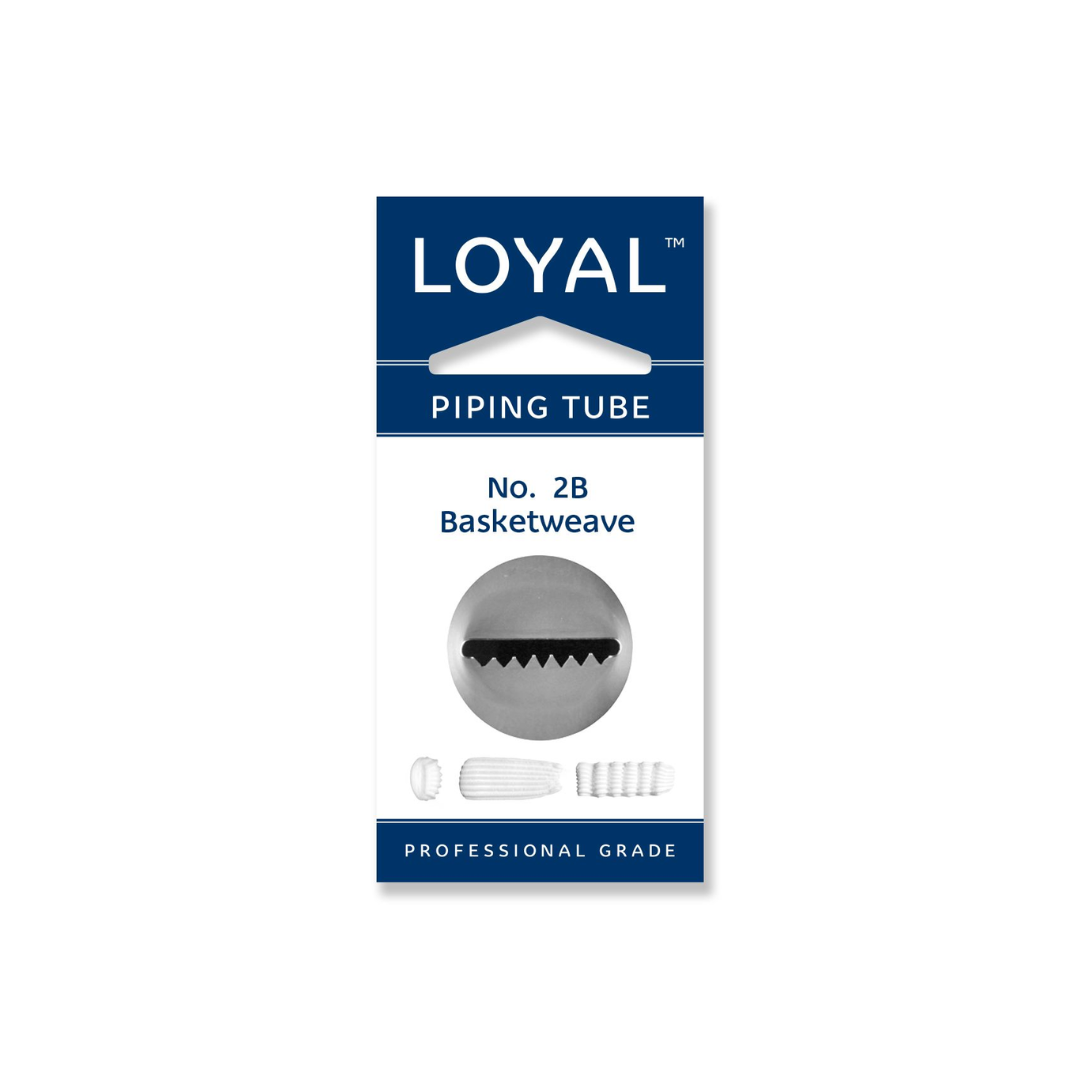 Piping Tip 2B Basketweave Medium S/S