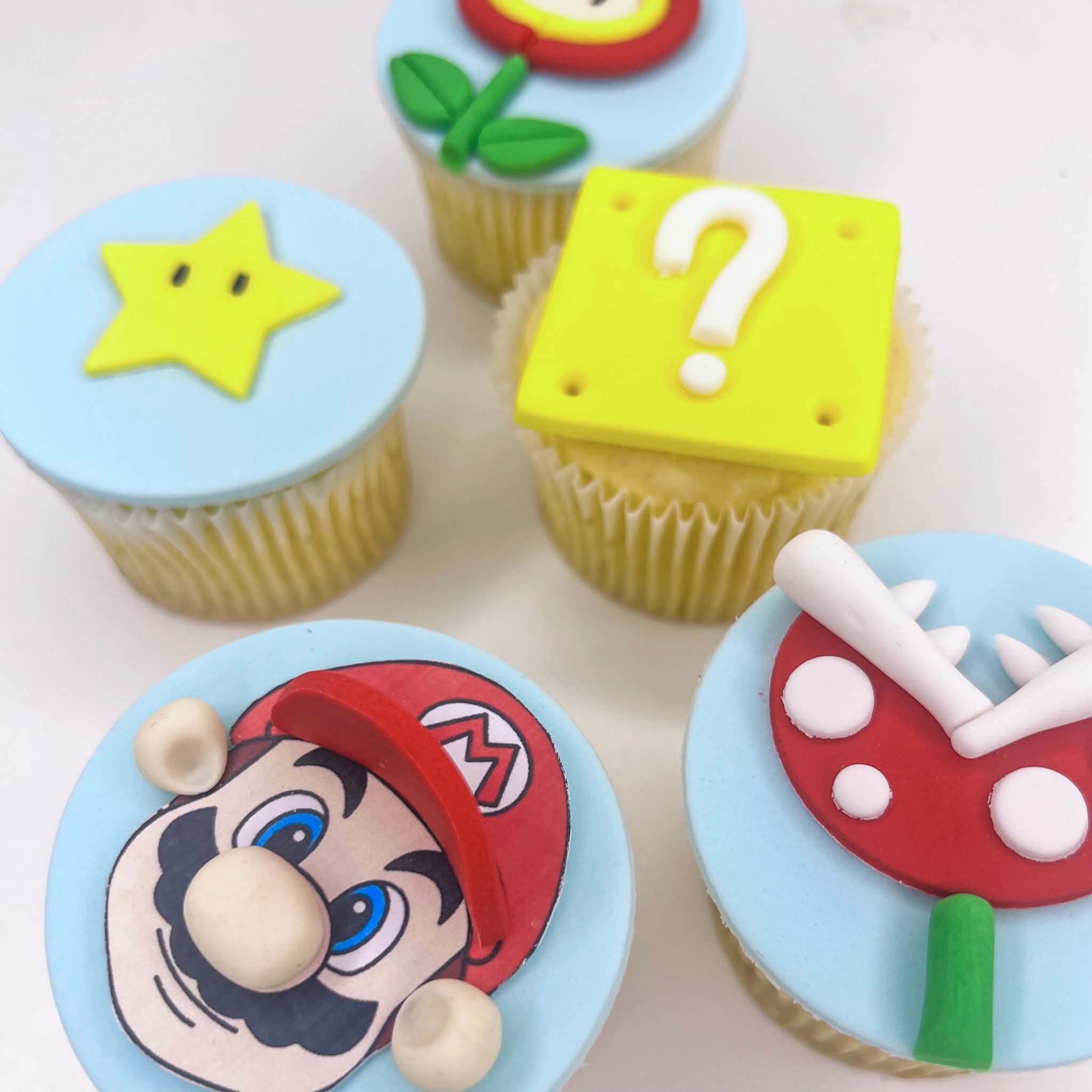 Mario Kids Cupcakes