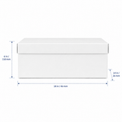 Rectangle Box Half Slab 18 inch x 14 inch x 6 inch high