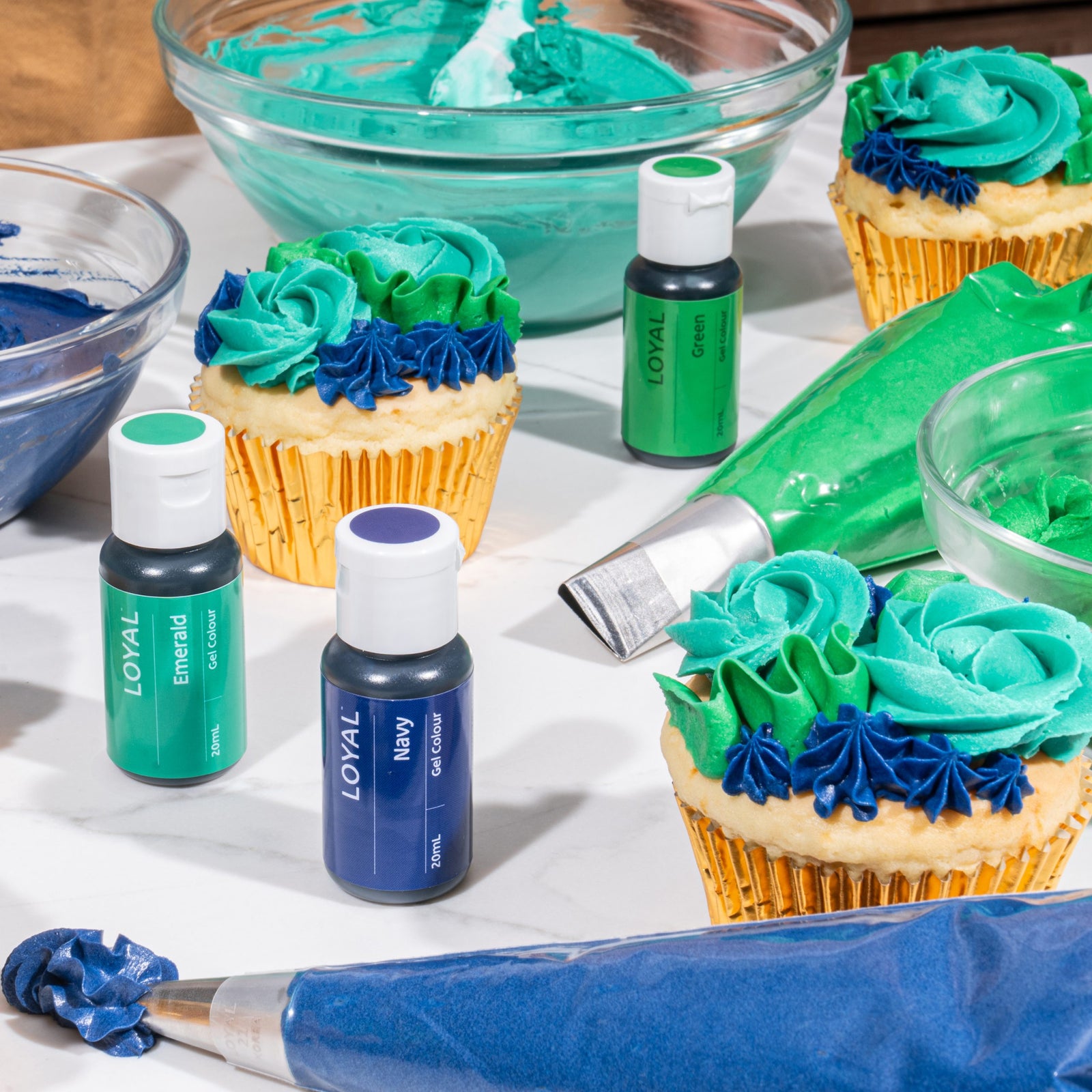 LOYAL COLOUR GEL GREEN 20ML