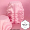 PASTEL PINK Muffin Papers 50pk