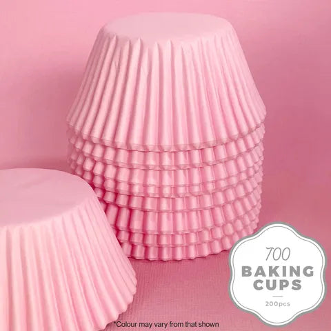 PASTEL PINK Muffin Papers 500pk