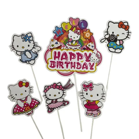 Hello Kitty Topper Set 6 pce