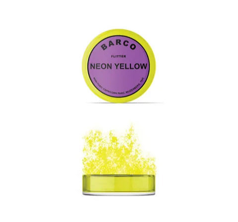 Flitter Glitter Neon Yellow 10ml