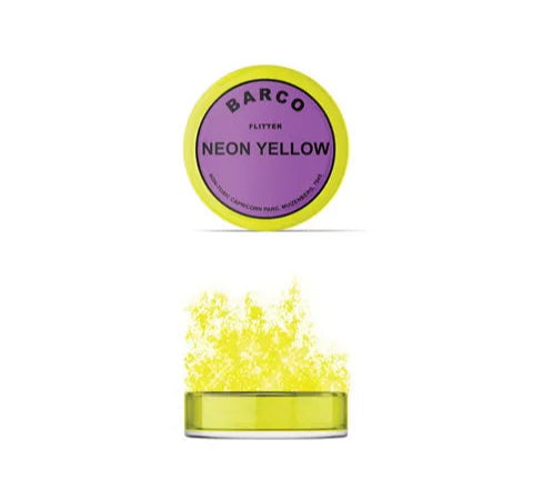 FLITTER GLITTER NEON YELLOW 10ML