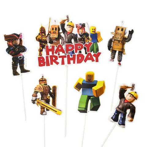 Roblox Topper Set 6 pce