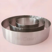 Medium Cake Ring Cutter Set 3pce